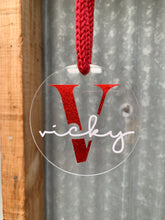 Load image into Gallery viewer, Personalised Christmas Baubles