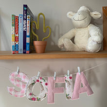 Load image into Gallery viewer, Fabric Name Bunting