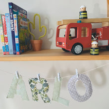 Load image into Gallery viewer, Fabric Name Bunting